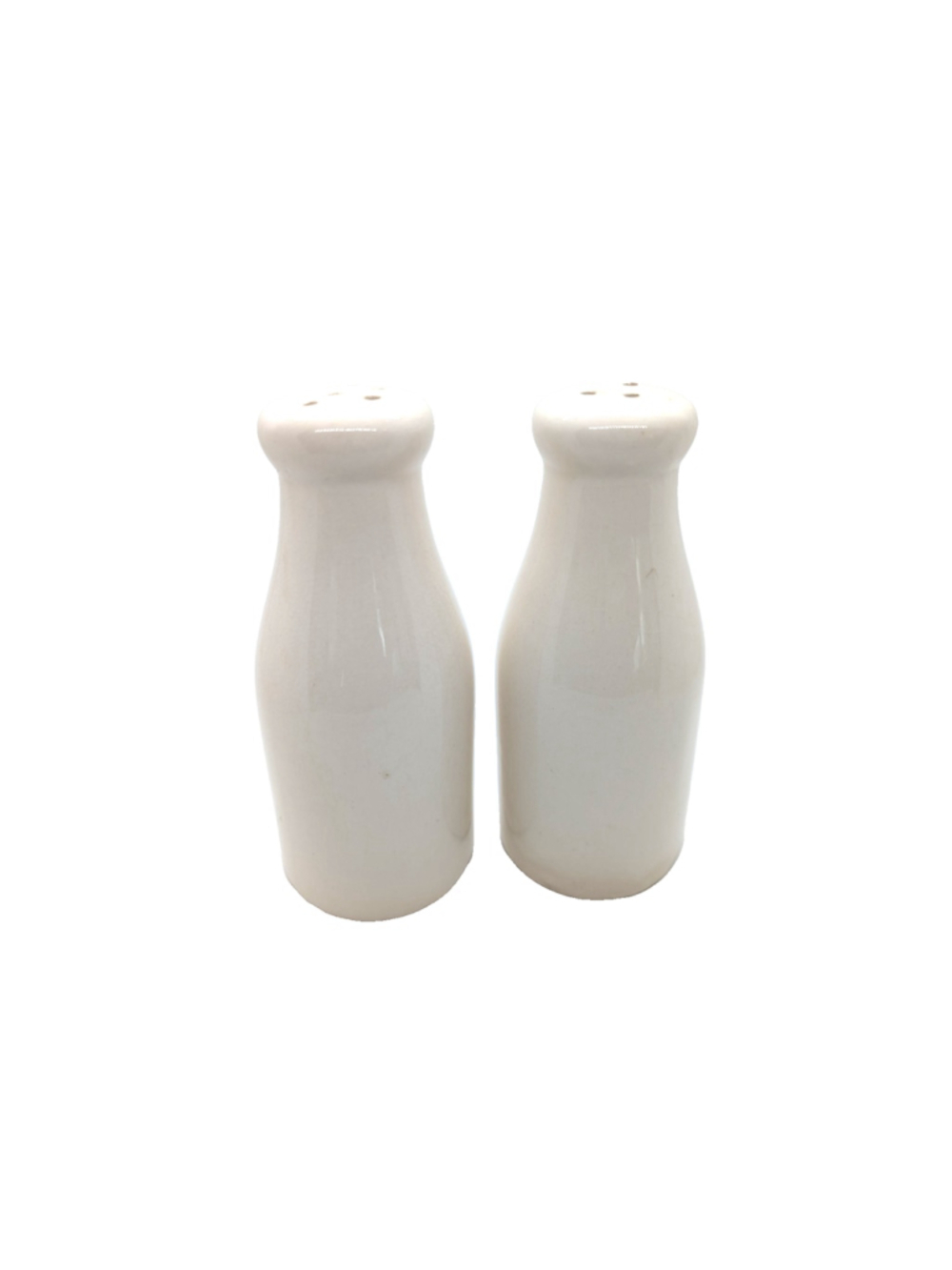Vintage Salt & Pepper Shakers - Farm Fresh Milk Jug Bottles - Picture 4 of 7